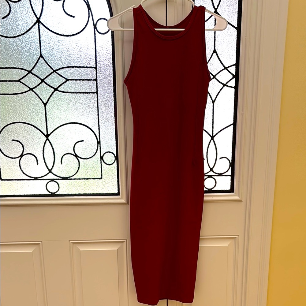 Women’s lululemon midi ribbed tank dress